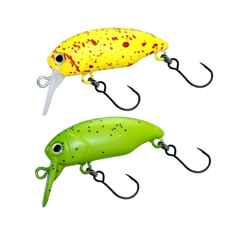 HISTOLURE flotante Crankbait 2,8g 33mmTrout Bass flotante Wobbler señuelo de pesca manivela de agua dulce aparejos de cebo duro Artificial - imagen 5