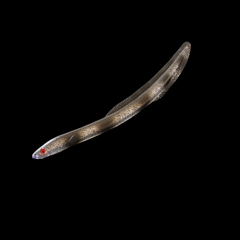 Señuelo de Pesca suave supergrande, 1 piezas, 300mm, 60g, anzuelo delineador fácil, Wobbler, Swimbait, Pesca de trucha, basura, Lucio, Invierno - imagen 5