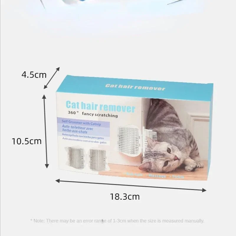 Rascador para Gatos con Cepillo de Menta – Juguete Anti - imagen 2