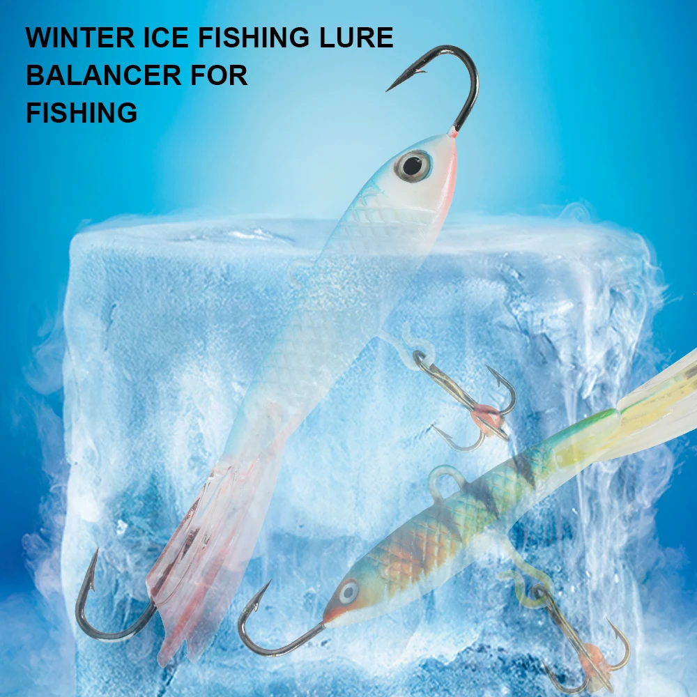 FTK-señuelo de Pesca en hielo, cebo Artificial duro de 12g, 15g y 16g, con púas, a la moda, para invierno, 1 unidad - imagen 5