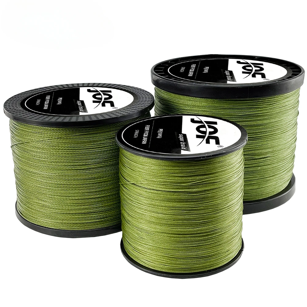 JOF-sedal de pesca X8 de 500M, 300M, 100M, suave, Multicolor, PE 100%, multifilamento, para carpa de mar, trenzado para agua salada y dulce - imagen 3