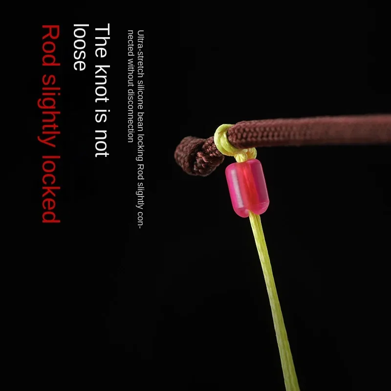 Aparejos de pesca de 10 piezas, accesorios para línea de pesca, cuerda de poste reforzada, conexión principal - imagen 3