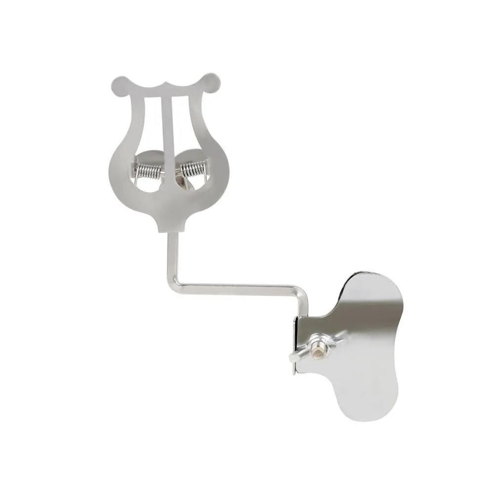 Soporte para trompeta para instrumentos musicales, soporte con abrazadera de Metal, Clip para marchar, partituras de instrumentos de latón - imagen 5