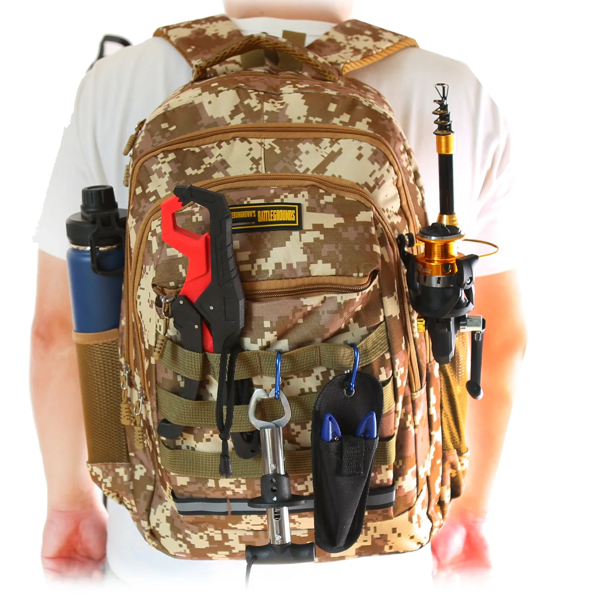 Mochila de pesca Oxford – Bolsa portátil para aparejos - imagen 3