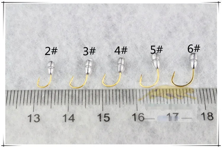 Anzuelos Jig Head con púas – Tungsteno titanio de alta dureza - imagen 3