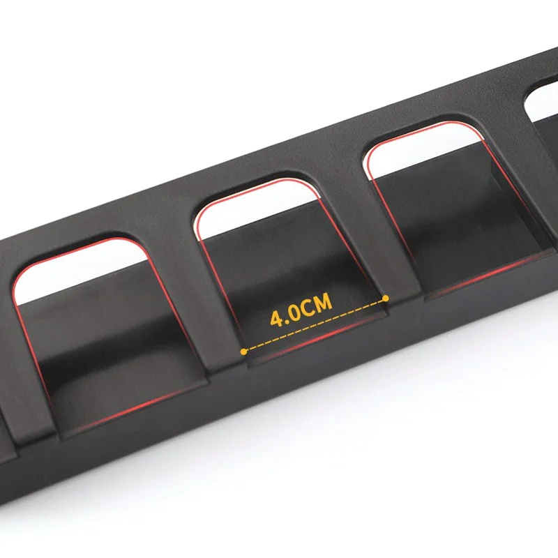 Estante de exhibición de caña de pescar con señuelo WEIHE, estante de exhibición de caña de pescar montado en la pared para el hogar, estante de almacenamiento de aparejos de pesca - imagen 5