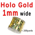 1mm Holo Gold