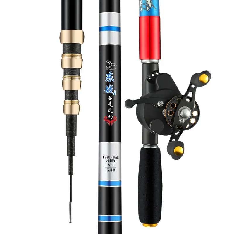 Caña de pescar hueca de posicionamiento múltiple 7H 19 Tune Super Hard Power Hand Rod Pesca carbono sección corta Fish Pole Canne a Peche - imagen 2