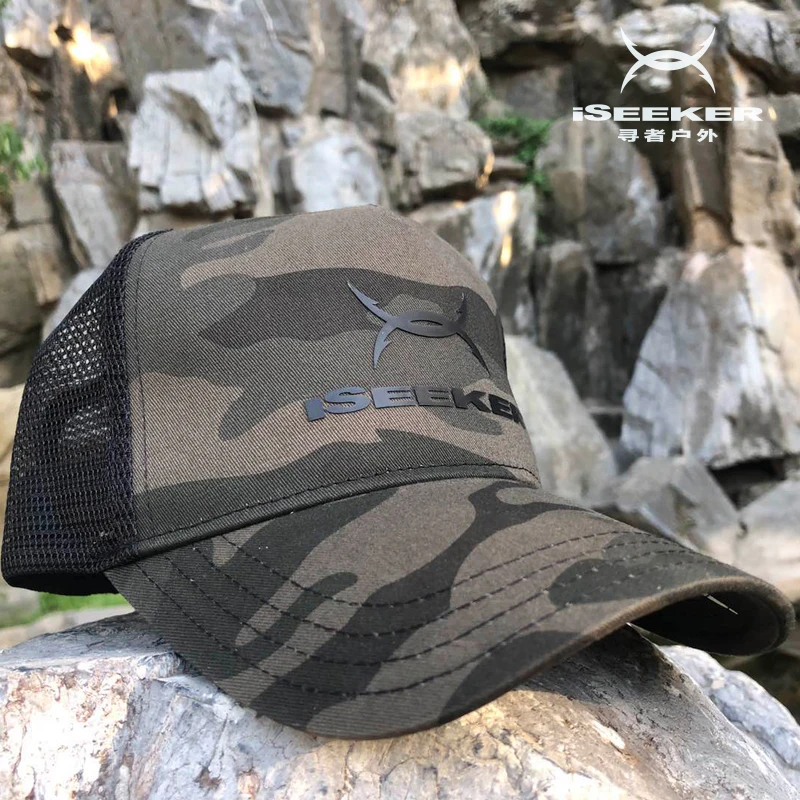 ISeeker LURE Outdoor Vissershoed Honkbalhoed Vissershoed Ademend Zonwering Winddicht Zeevissen Zomervissen - imagen 2