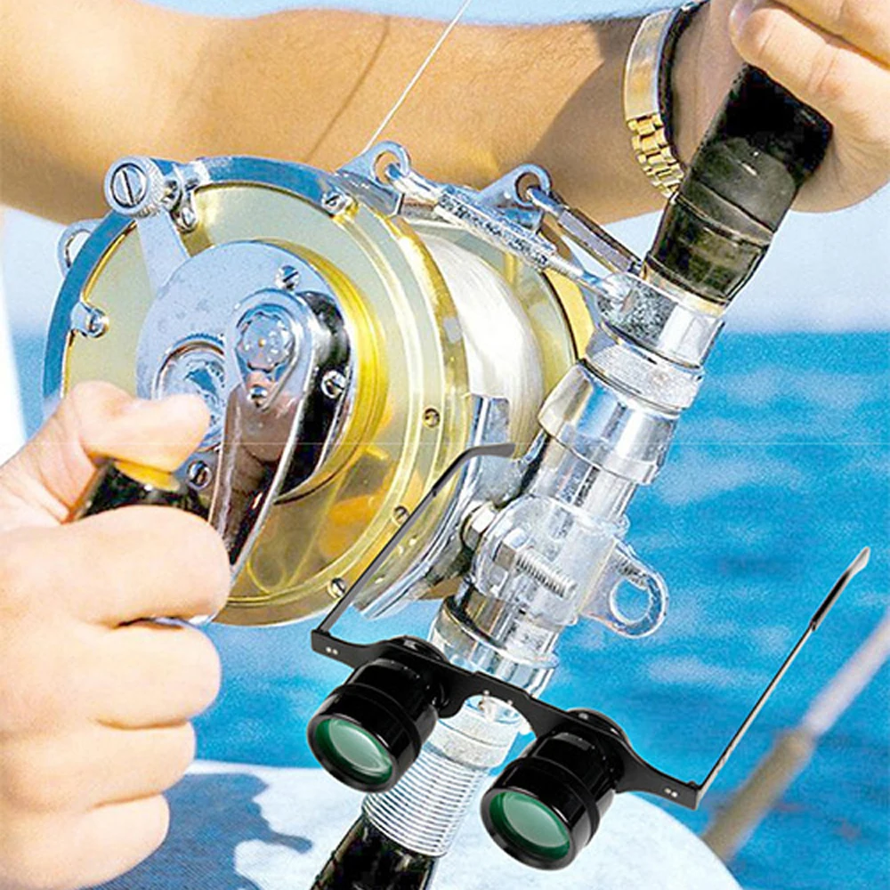 Binoculares de visión nocturna ultraligeros para hombres, gafas para telescopio de pesca, lupa de zoom 10x para caza, herramienta al aire libre - imagen 3