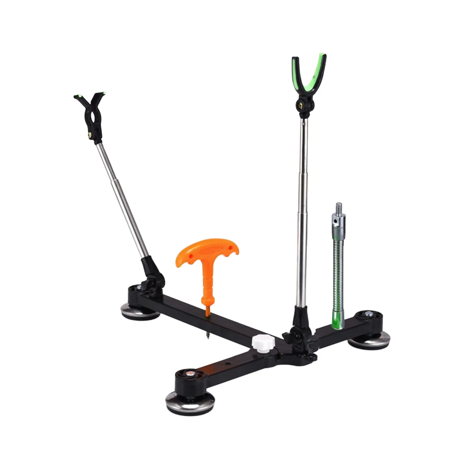 Soporte telescópico aluminio para caña pescar con luz – pesca hielo - imagen 4