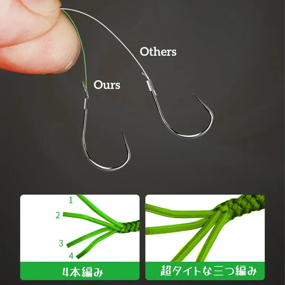 Línea de pesca de PE trenzada ultrafina de 4 hebras, multifilamento de alta resistencia de 0,07-0,33mm, suave, agua salada, carpa de agua dulce, lubina 2025 - imagen 5