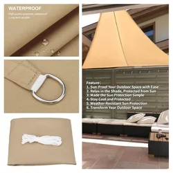 Toldo Triangular Sombra – Resistente para Pesca y Exterior