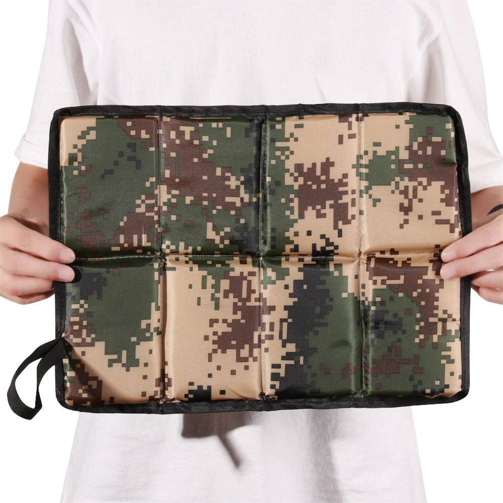 Alfombrillas de playa de espuma para asiento pequeño, tela Oxford, portátil, plegable, para senderismo, Camping, novedad - imagen 2