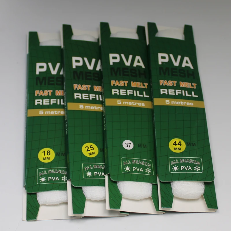 Bolsa de cebo de pesca de carpa, 2 piezas, malla PVA Soluble en agua para carpa, alimentador grueso, bolsa de cebo, aparejos - imagen 2