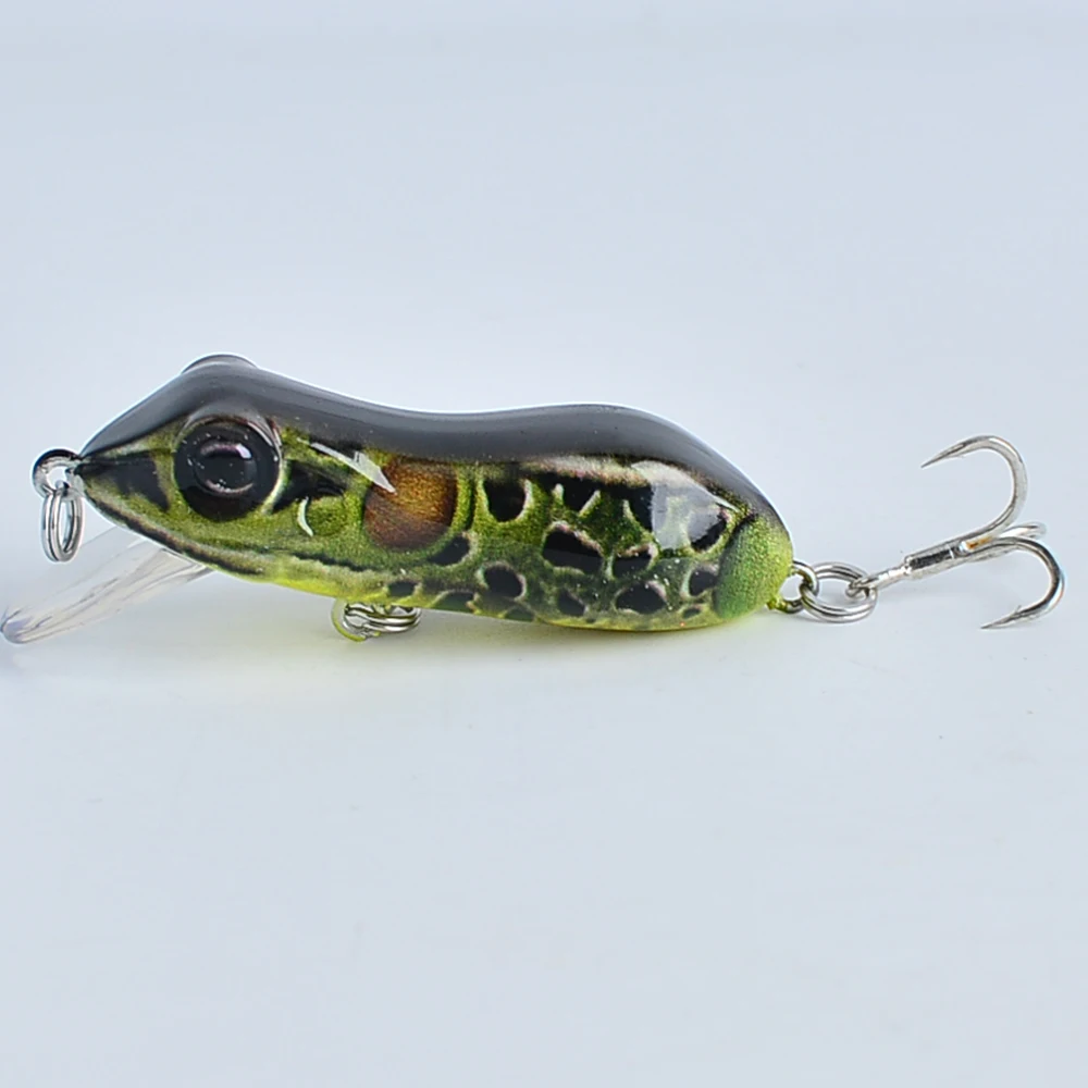 Crankbait con láser, ojos 3D y anzuelos triples - imagen 2