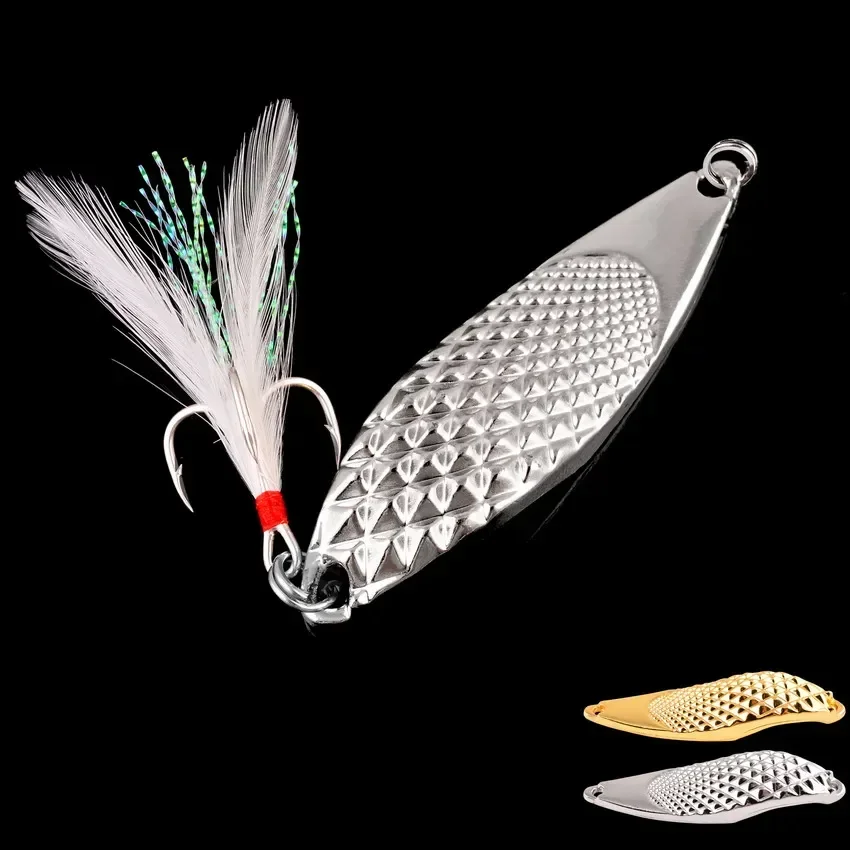 Juego de señuelos de pesca de metal, cebo duro, cuchara de agua salada, Crankbait de pesca artificial Wobblers, Spinner, cuchara que se hunde, aparejos, 18 piezas - imagen 5