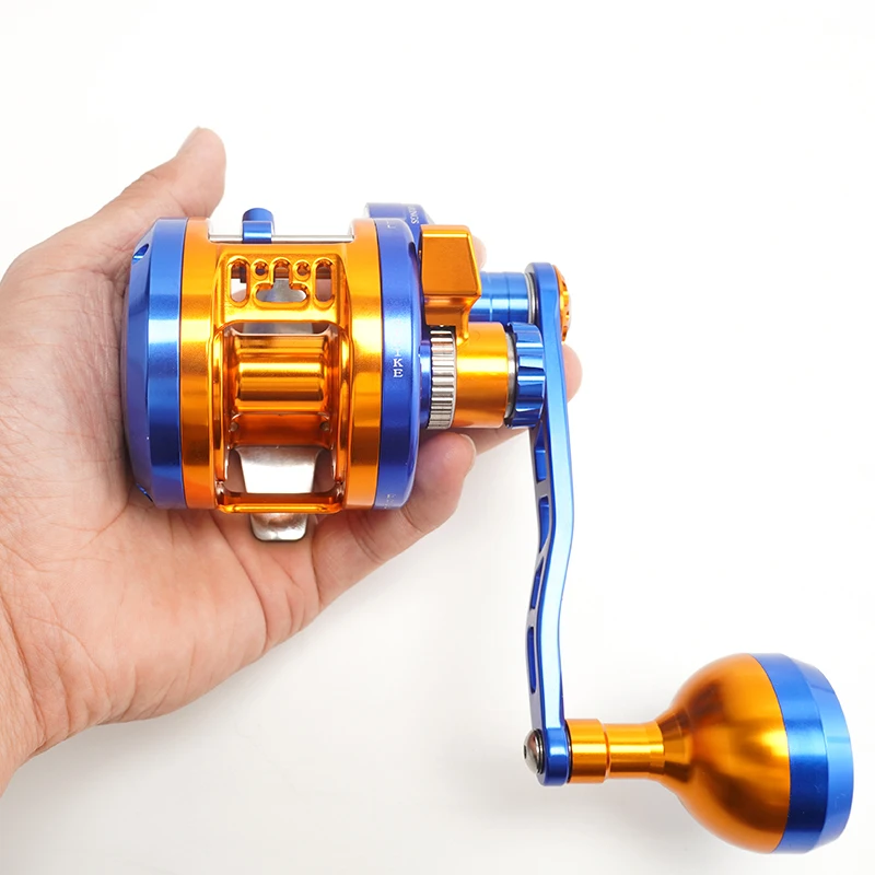 Carrete Jigging Lento Madox 15BB Arrastre Potente Agua Salada - imagen 4