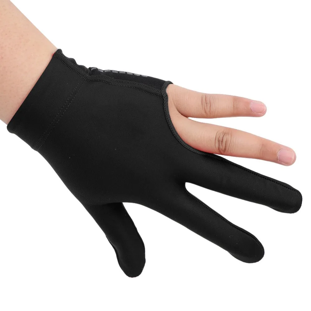 Accesorios de billar guantes de billar de mano izquierda guantes de tacos de nailon antideslizantes guantes de piscina con dedos abiertos antideslizantes - imagen 4
