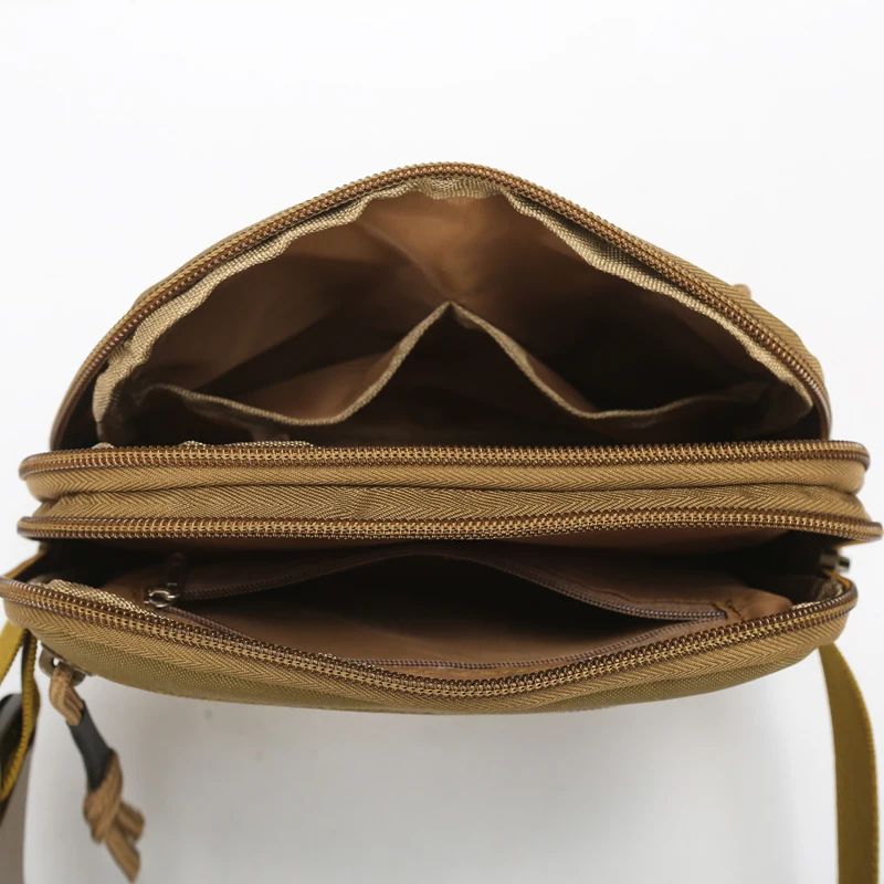 Cinturón táctico de pesca, bolsa de pecho pequeña, bolsa de senderismo, riñonera Abdominal, almacenamiento de cebo al aire libre, funda de hombro - imagen 5