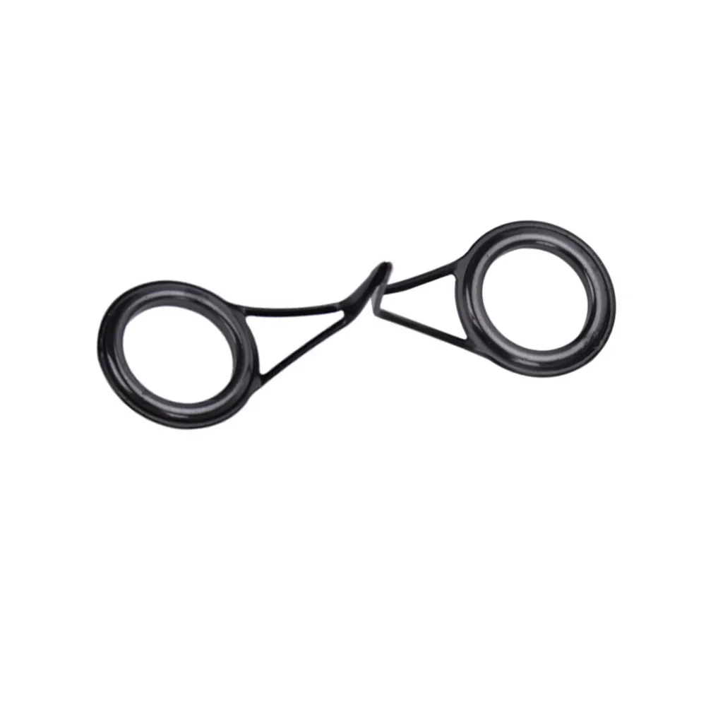 Juego de reparación de aparejos de pesca, 8 Uds., guía de caña de pescar, punta circular, anillo de ojo, bucle de alambre, accesorios de pesca - imagen 4