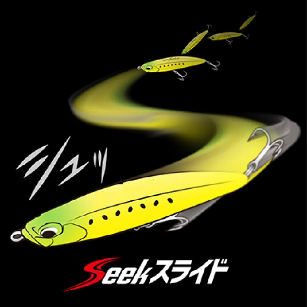 TSUYOKI-señuelo de pesca con lápiz que se hunde, 2024, 68mm, 7,7g, Stickbait japonés DUO Bay RUF Seek 68S, señuelo de lubina que se hunde, pesca en agua salada - imagen 5