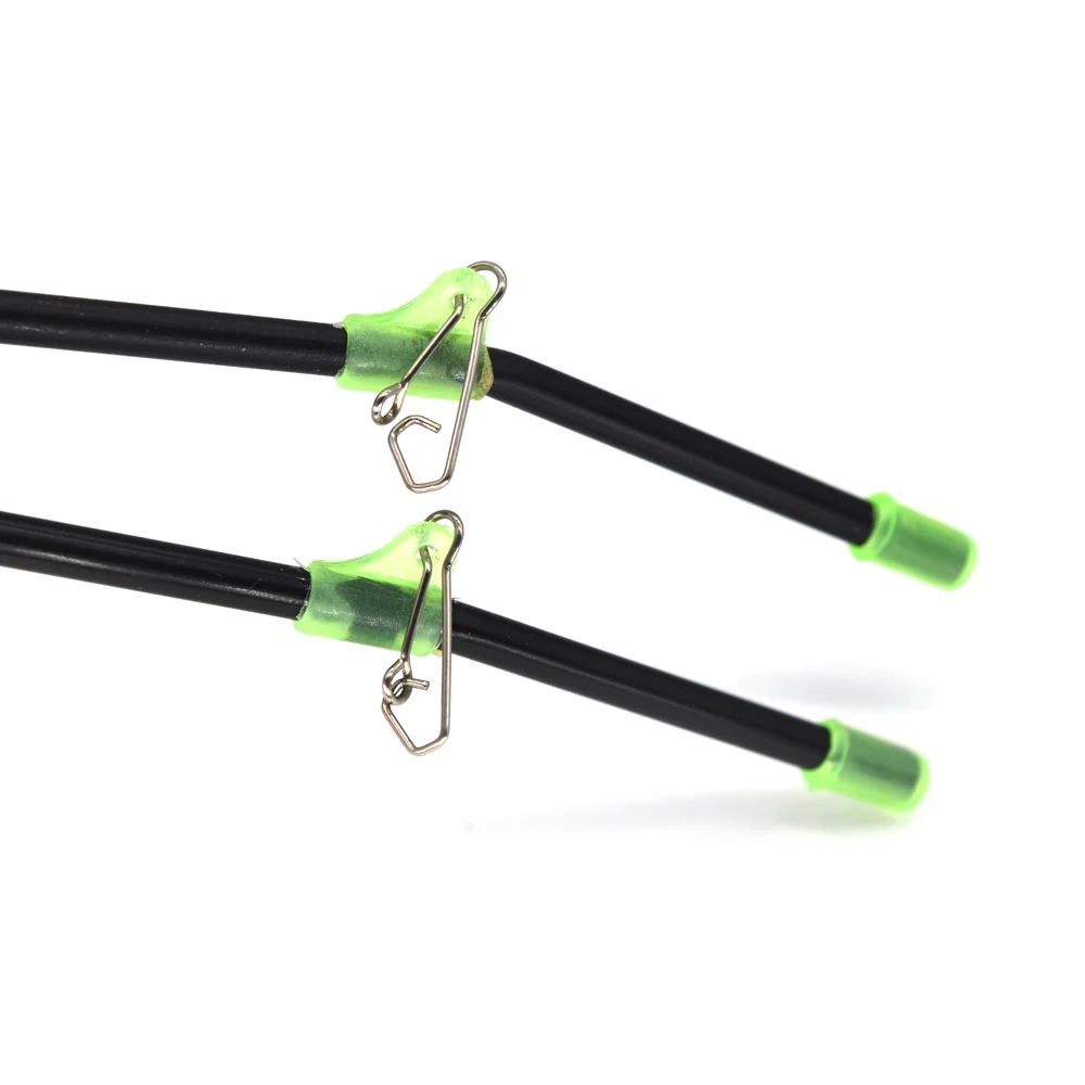 Comedero antienredos para pesca y mar, Boom luminoso con broches, 20 piezas - imagen 4