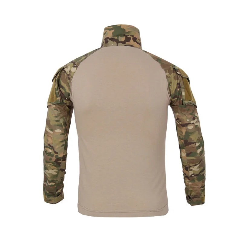 Camisas de camuflaje Airsoft G2 en 18 colores, camisa de combate de rana elástica de gran tamaño 5XL, uniforme, camisa de tiro de caza al aire libre AF655 - imagen 5