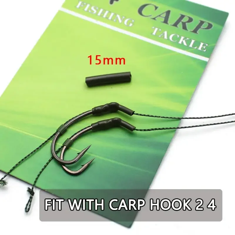 50 Uds. Accesorios de pesca de carpa, Boilies, tapón de cebo, insertos de Boilies, aparejos de pelo, tapones para pesca de carpa, equipo de Material - imagen 3