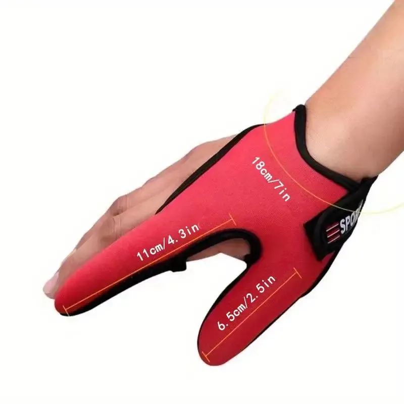 Guantes de pesca con 2 dedos, Protector transpirable, antideslizante, anticorte, accesorios para aparejos de pesca al aire libre, suministros - imagen 5