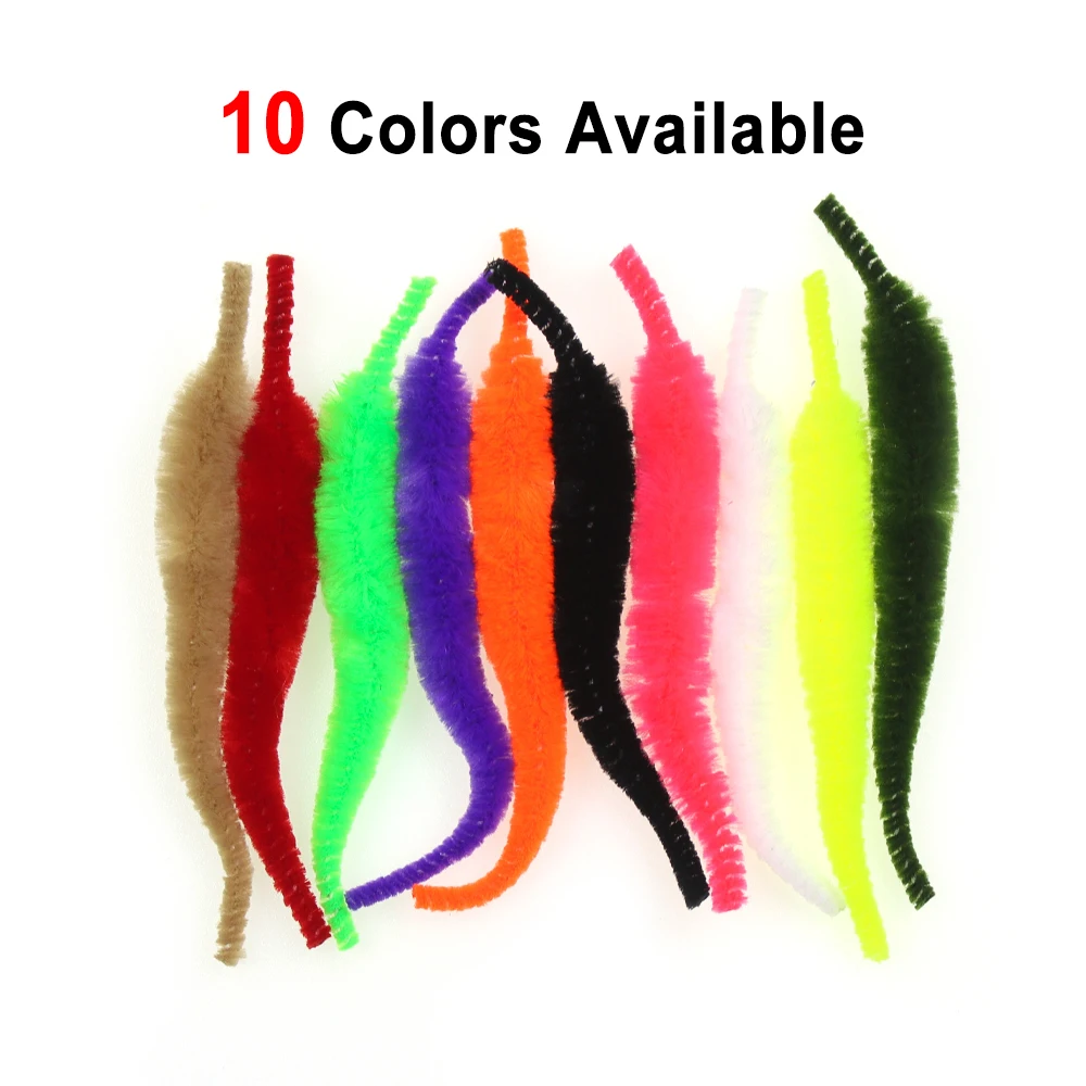 Ellllv 5 unids/pack 3,5 ''tamaño S pesca atado de moscas Material cola de dragón de Magnum para Lucio almizclado Strearmer moscas de agua salada señuelo cebo - imagen 4