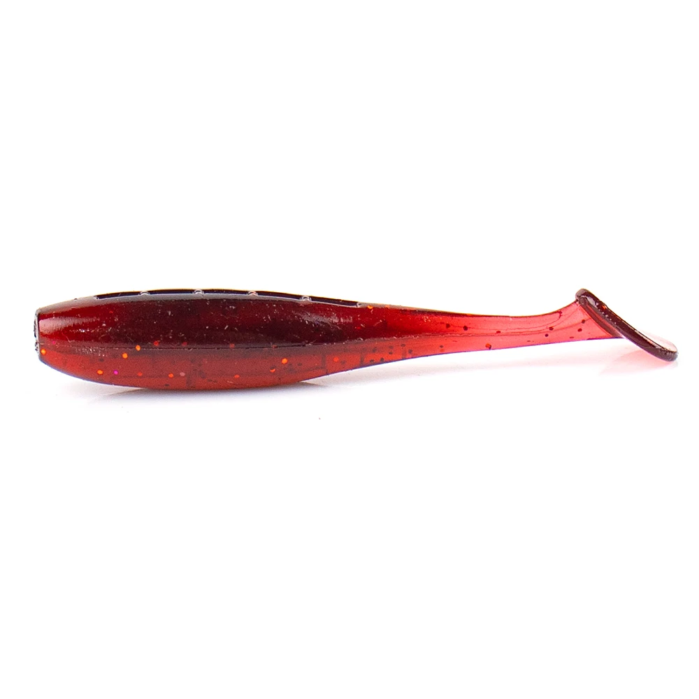 CCLTBA 20 unids/bolsa señuelos blandos con cola en T 4,5 cm/5,5 cm señuelos de gusano cebo de silicona pescado fresco Pva Swimbait Wobblers señuelos para pesca - imagen 4