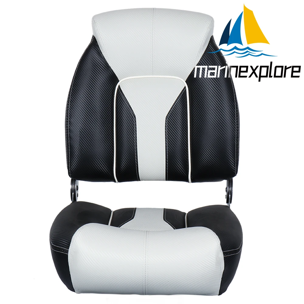 Asiento plegable de cuero anticorrosión para barco, silla de pvc para barco, diseño ergonómico, accesorios para barcos, yate de pesca, 보트품 품 - imagen 4