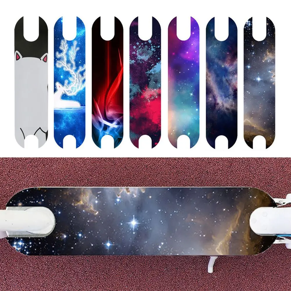 Almohadilla mate para Pedal de patinete eléctrico, pegatina de protección solar impermeable con personalidad para Xiaomi Mijia M365, M365Pro - imagen 5