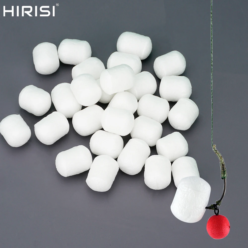 Hirisi-accesorios de pesca de carpa, aparejo Zig de disolución de agua, Boilies emergentes de espuma, cebos de anzuelo de pesca de carpa, equipo de aparejos de pesca
