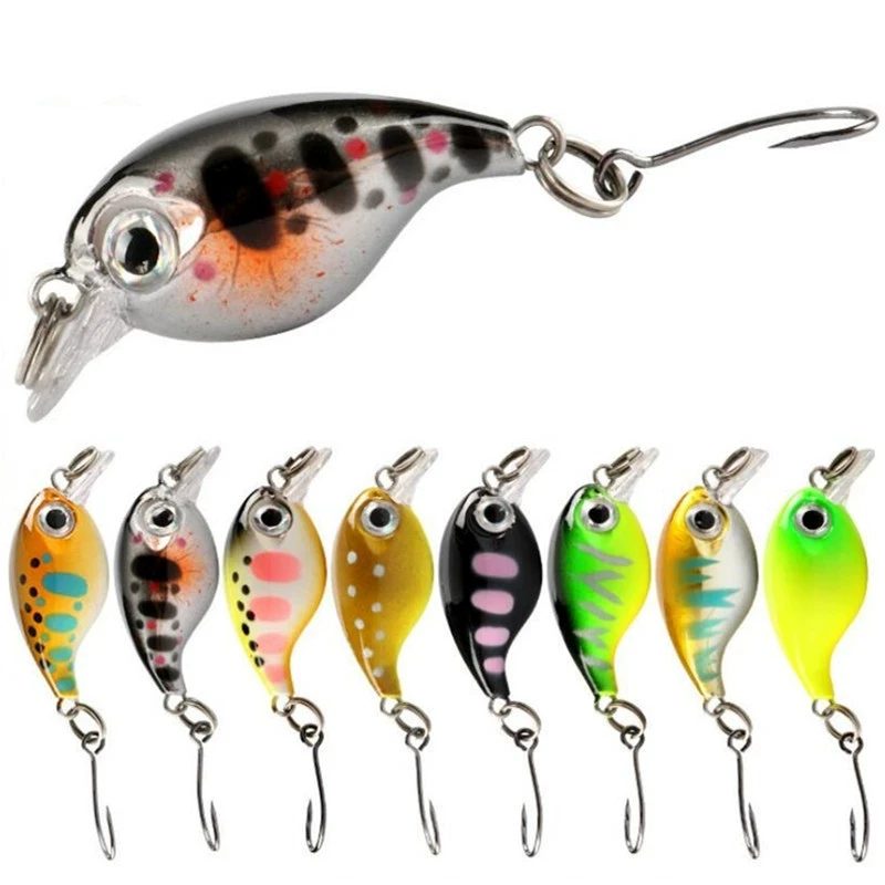 Señuelo de pesca flotante de roca, pececillo graso pequeño, Crankbait, cebo duro, Topwater, Wobbler Artificial, lubina, accesorios de pesca con mosca japonesa - imagen 2