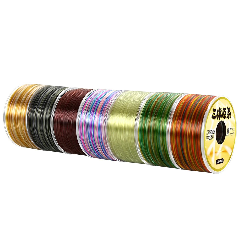 ZUKIBO Sanyo 500M 350M 220M Japón hilo de pescar de nailon de alta calidad monofilamento súper fuerte hundimiento línea Invisible pesca de carpa - imagen 4