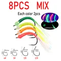 8pcs Mix color