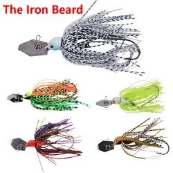 Spinnerbait con purpurina anticolgante – Cebo compuesto para fondo