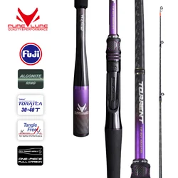 Caña Torrent Spinning Carbono – Guías Fuji Alconite Largas