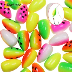 Flotador de pesca de espuma Lionriver, flotadores de balas, bola de flotabilidad, señuelo de pesca de agua salada, flotadores, trucha, bagre, aparejos de aparejos dorados