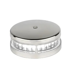 Luz de navegación LED bicolor roja y verde impermeable inox marina