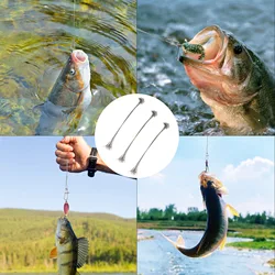 Eslabones de pesca de acero inoxidable con mosquetón giratorio
