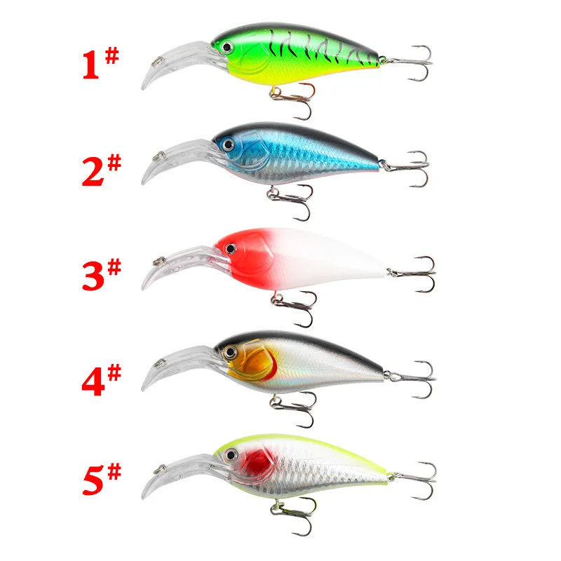Cebos de manivela, Wobblers láser de bronce, 10,7 cm, 21g, señuelo de pesca de Lucio, cebo Artificial, cebo duro Swimbait, aparejos de pesca - imagen 2