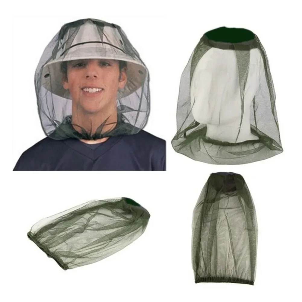 Gorra de malla con cabeza de Mosquito para exteriores, sombrero de pescador con protección Uv, sombrero de jardinería a prueba de insectos para senderismo, Camping y pesca, Verano - imagen 3