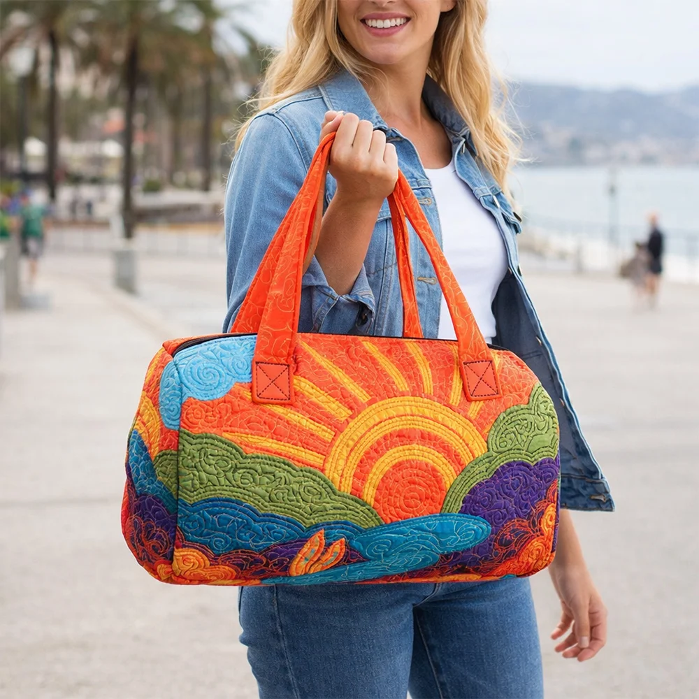 Bolsa de lona acolchada con correa ajustable para pesca y viajes cortos - imagen 4