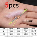 5pcs Lt Pink