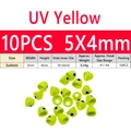 10PCS 5x4mm Yellow