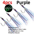 4pcs Purple