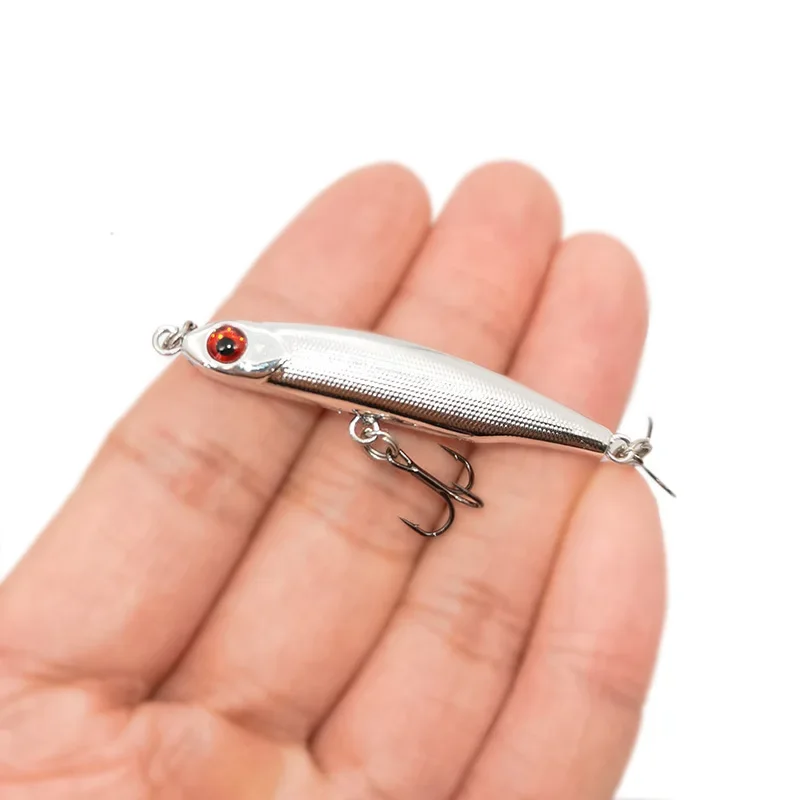 Mini lápiz que se hunde, 3,2g, señuelo de pesca Wobblers, Crankbait, cebo duro, cebo Artificial, wobbler para pesca de Jigging - imagen 2